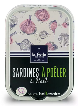 Sardynki smażone z czosnkiem 1 KARTON