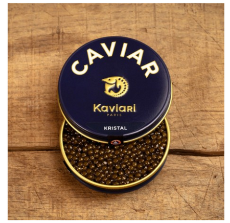 Kawior z jesiotra amurskiego i kaługi - Caviar Kristal, 30g