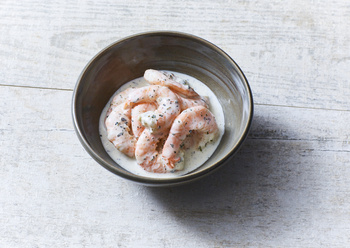 Gambas in Minz-Zitronensauce - Sałatka z Krewetką w sosie miętowo-cytrynowym Opk. 1kg