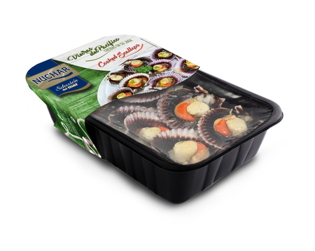Przegrzebki pacyficzne gotowane , Karton 6 x 600g