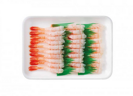 Ama Ebi coldwater shrimps 30 szt, 100 g tacka BOX