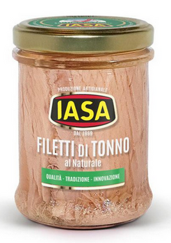 Filet z tuńczyka w zalewie naturalnej, słoik 300g