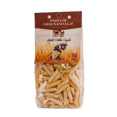 Makaron Rzemieślniczy z Gragnano Penne Rigate 500g
