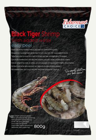 Krewetka Black Tiger HLSO 16/20, IQF 80%, 10 x 800g BOX