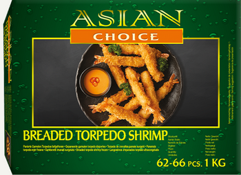 Krewetka w tempurze Torpedo Shrimp 26/30 opk 1kg x 10box