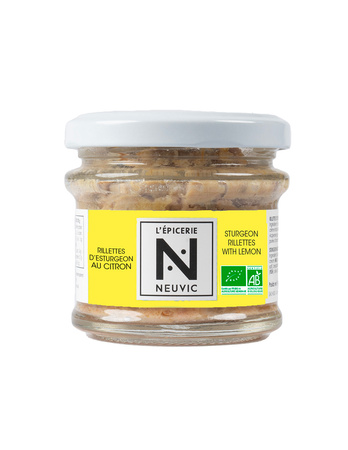 Rillettes z jesiotra z cytryną  BIO