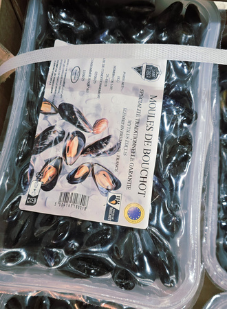 Moules De Bouchot, opk. 1kg BOX 10KG