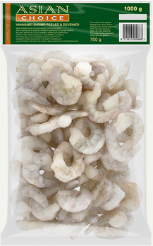 Krewetka Vannamei P&D 51/60 IQF 70%, 10 x 700g BOX