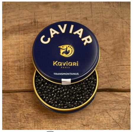 Kawior z jesiotra amerykańskiego - Caviar Transmontanus, 500g