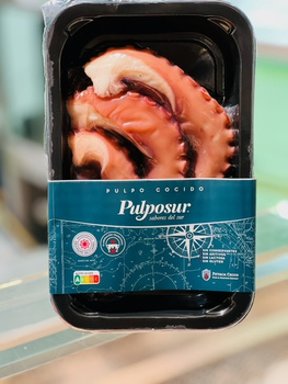 Macka ośmiornicy 250g, 3 sztuki tacka, pasteryzowane, karton 16 x 250g.