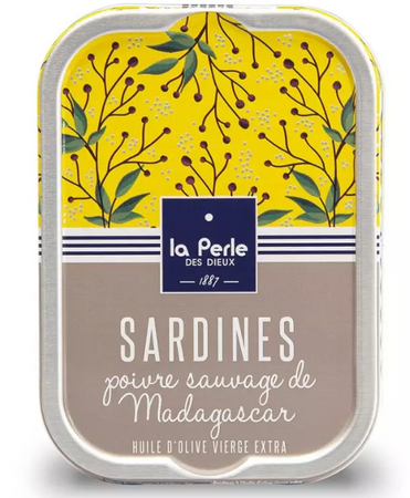 Sardynki z dzikim pieprzem z Madagaskaru CAŁY KARTON