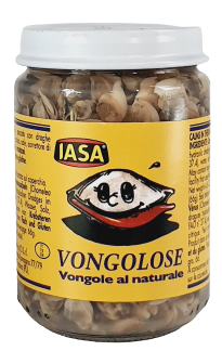Vongole w sosie własnym, słoik 130g BOX