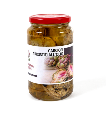 Pieczone karczochy w oleju AFT 560gr