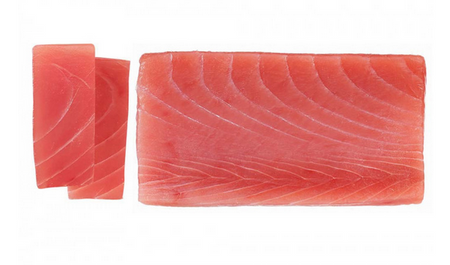 Tuna Big Eye Saku IVP kostka 2 szt 400-700g BOX 5KG