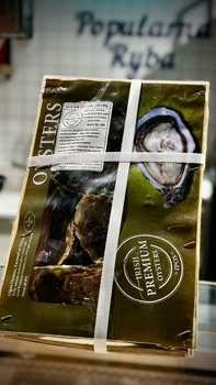 Ostrygi Irlandzkie Premium ROCK Donegal 70-90g  BOX 10 KG