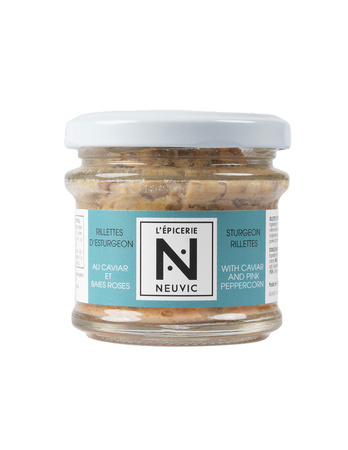 Rillettes z jesiotra z kawiorem