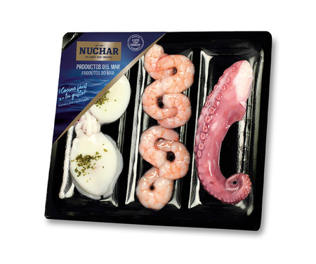 Mix owoców morza z ośmiornicą, Karton 8 x 225g