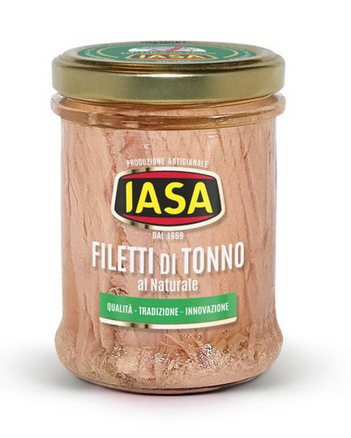 Filety z tuńczyka żółtopłetwego w zalewie naturalnej, słoik 200g CAŁY KARTON