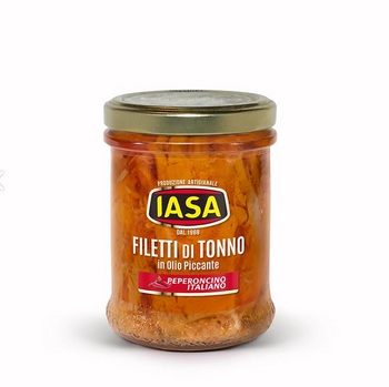 Filety z tuńczyka w pikantnej oliwie opk. 200g