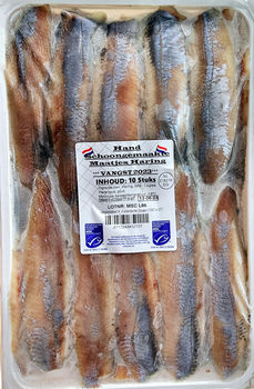 Matias Holenderski podwójny filet z ogonkiem tacka 10 szt. Opk. 6 x 600g BOX